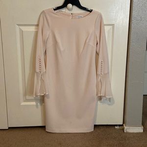 Calvin Klein light pink dress! Size is 10 Petite